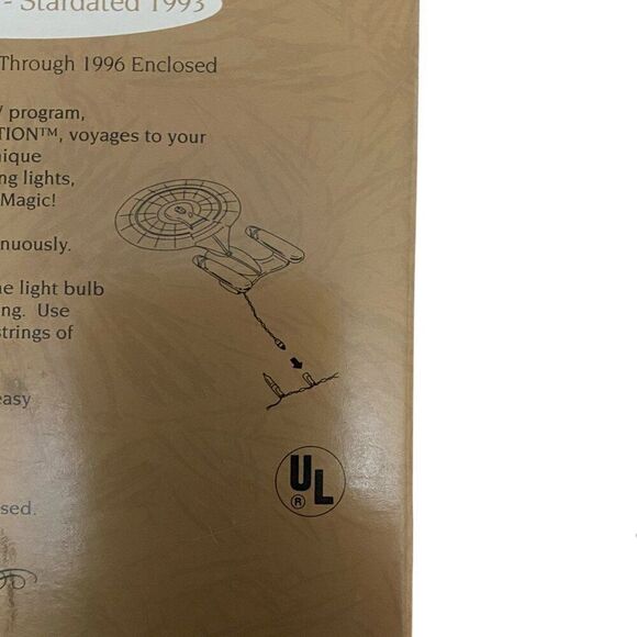 U.S.S. Enterprise Star Trek Next Generation Hallmark Ornament - Picture 3 of 5